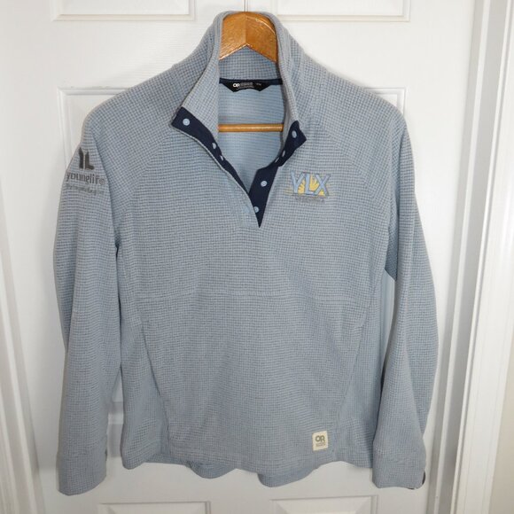 Outdoor Research Trail Mix Snap Fleece Pullover Men M. Younglife Patagonia Reg. - Picture 1 of 8